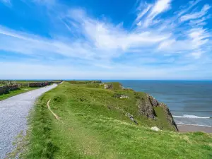 places to visit near porthcawl wales Rhossili Bay