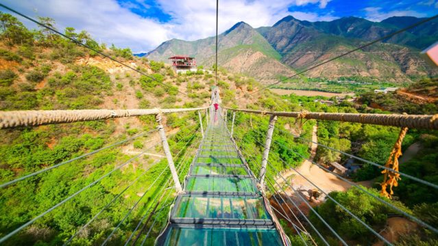 Jinsha River Three Valley Water Scenic Area