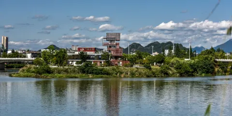 潁上縣江心洲濱河公園