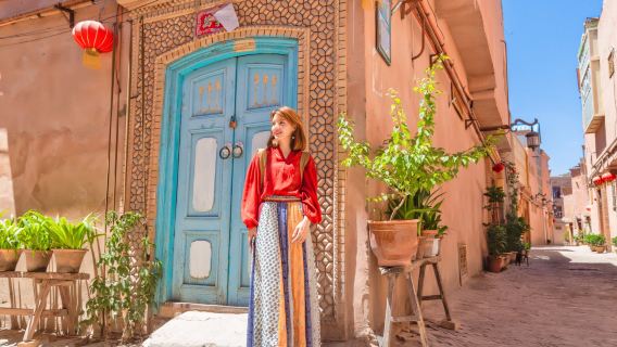 Rejsefotografering i Kashgar