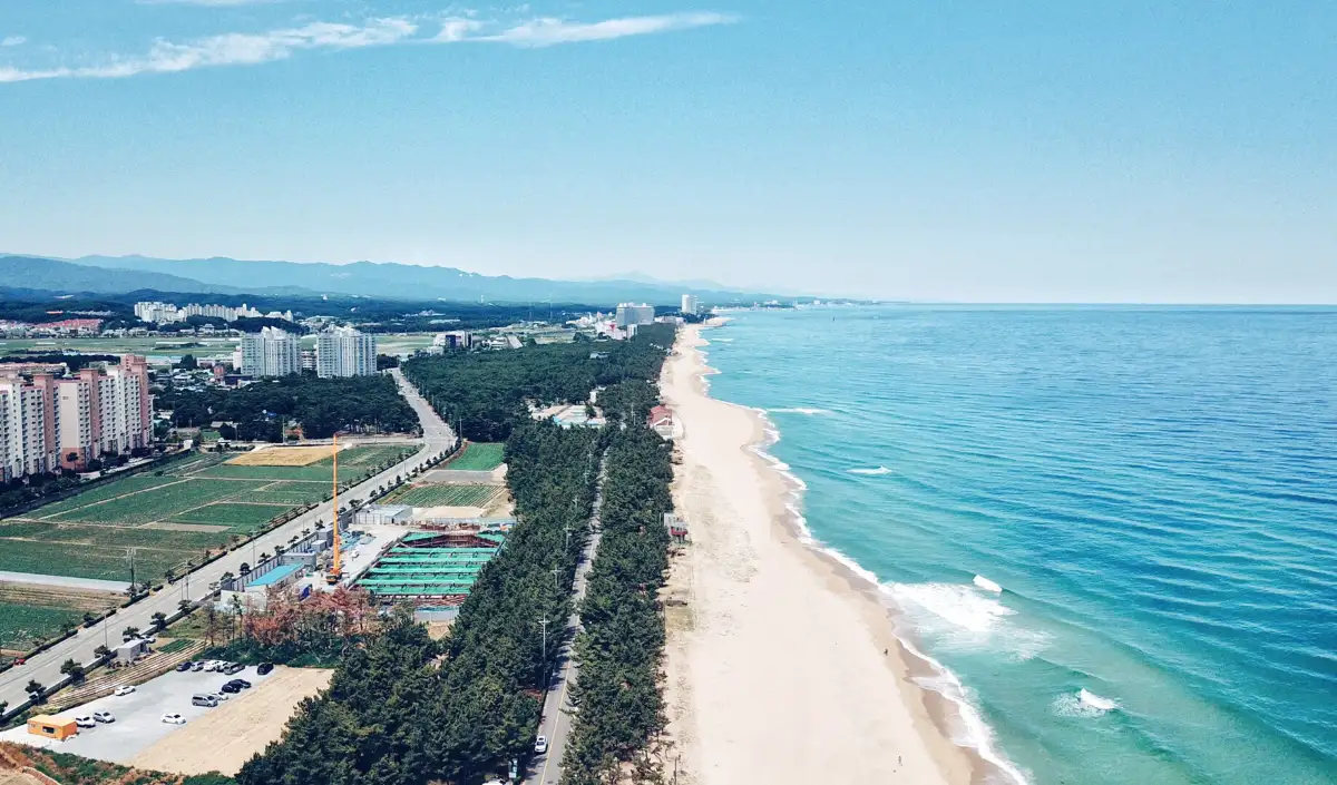 정동진해변