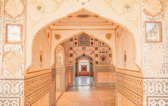 Sheesh Mahal, Amber Fort