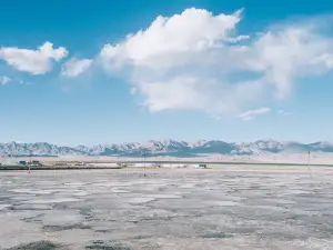 Chaka Salt Lake Viewing Point