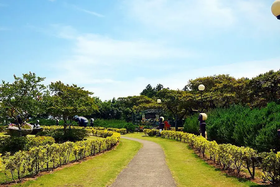 Jeju herb garden