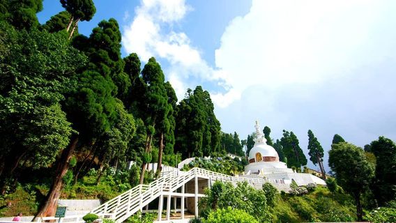 Peace Pagoda, Darjeeling