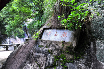 慕名廬山，還因為李白著名的詩句：“飛流直下三千尺，疑是銀河