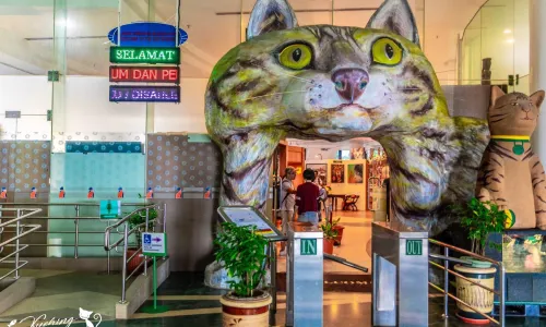 Cat Museum, Petra Jaya, Sarawak.