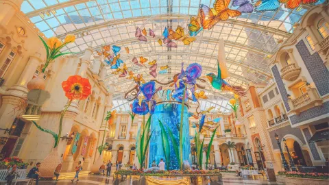 The Grande Praça at MGM MACAU attraction in Macau