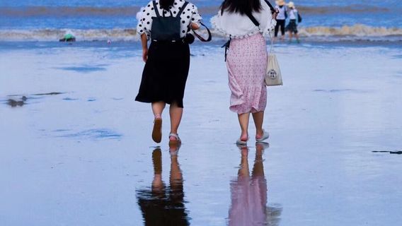 Beachcombing in Xiangshan