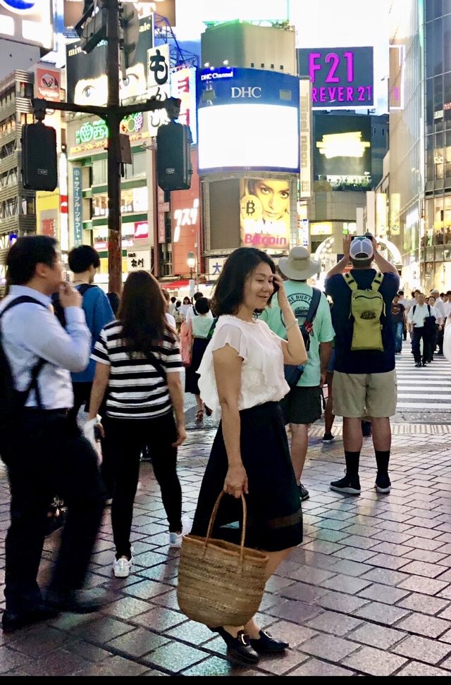 Daughter takes me to see the world - Japan travel