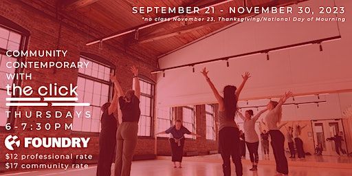Community Contemporary with The Click | The Foundry