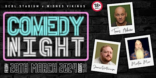 Giggle Shack Comedy Night in Association with Widnes Vikings | DCBL Stadium
