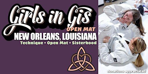 Girls in Gis Louisiana-New Orleans Open Mat | Vida Jiu-Jitsu