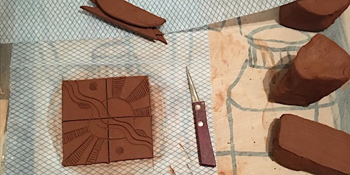 Coastal Imprint Tiles with Katie Taylor | Greyhope Bay Centre