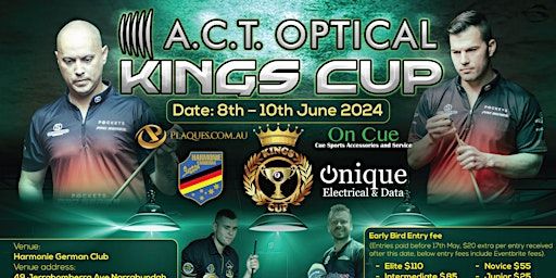 2024 ACT Optical Kings Cup | Harmonie German Club of Canberra