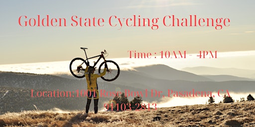 Golden State Cycling Challenge | 1001 Rose Bowl Dr