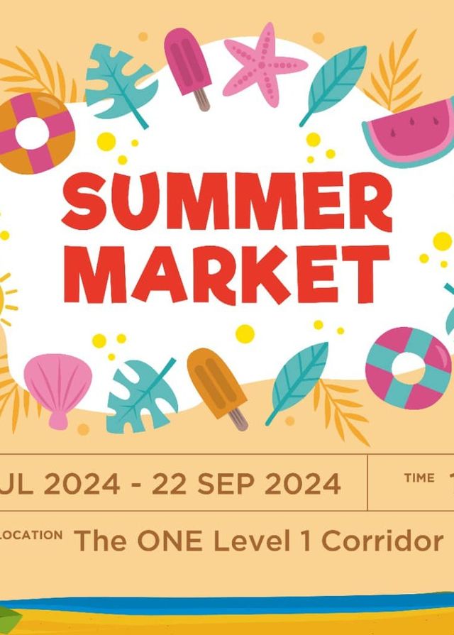 SUMMER MARKET｜THE ONE L1 市集 | THE ONE L1 Corridor