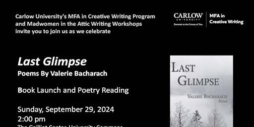 reading and book launch for MFA alum and Madwoman Valerie Bacharach | Carlow University