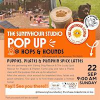 Puppies, Pilates& pumpkin spice lattes @ HOPS&HOUNDS x The Sunnyhour Studio | Hops & Hounds