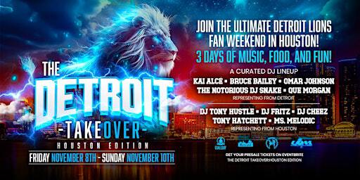 The Detroit Takeover: Houston Edition 3-NIGHT EVENT | Belle Station Midtown
