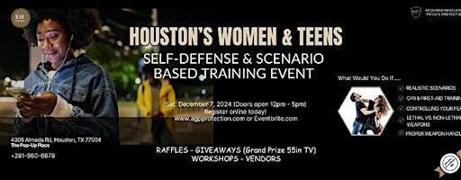 Houston's Women & Teens Self Defense & Scenario- Based Training Event | 4306 Almeda Rd