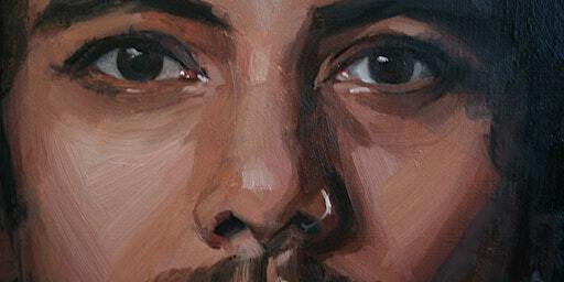 Portrait painting in Oils from a photograph for beginners | The Artery Studios