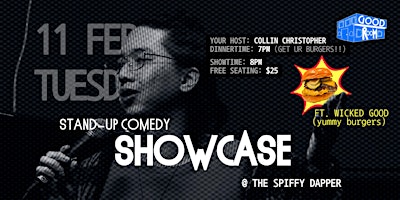 Good Room Comedy Stand-Up Showcase | The Spiffy Dapper