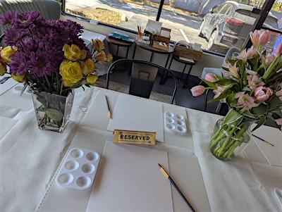 Watercolor Class and Social- Spring Flowers | Maggie's Favorite
