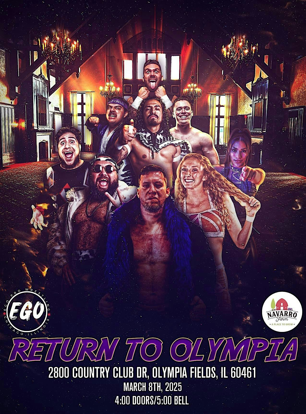 Navarro Farm & Ego Pro Chicago Present " Return to Olympia" | Olympia Fields Country Club