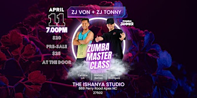 Zumba Master Class W/ ZJs Von & Tonny | The Ishanya Studio