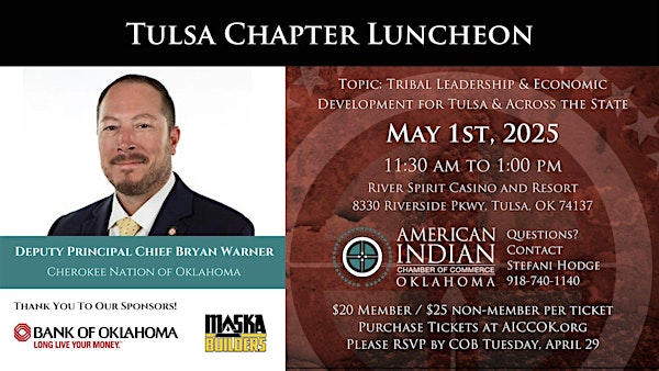 Tulsa Chapter Luncheon | River Spirit Casino Resort