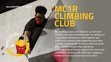 ASCEND Many Colors | One Route (MC1R) Climbing Club | ASCEND Point Breeze