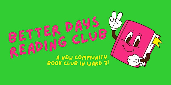 Better Days Reading Club June Meeting | Pinch Bakery and Plant Shop
