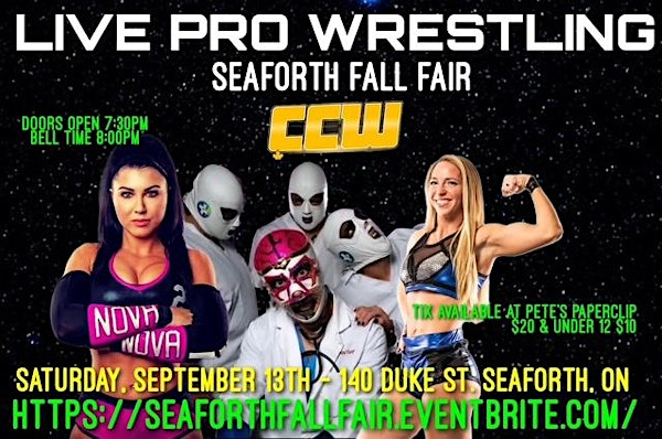Classic Championship Wrestling at Seaforth Fair | Seaforth Fair Grounds