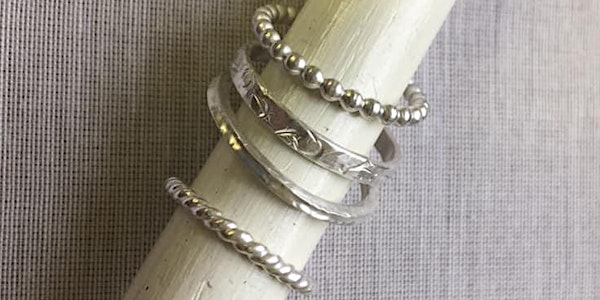 Beginner Silver Ring Bands One-Day Workshop | Artascope Studios