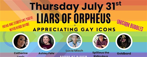 Liars of Orpheus: Appreciating Gay Icons | The Pleasant FOOD•DRINKS•COMMUNITY