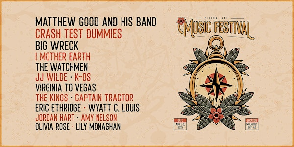 2025 Pigeon Lake Music Festival | Hilah Ayers Wilderness RV Park