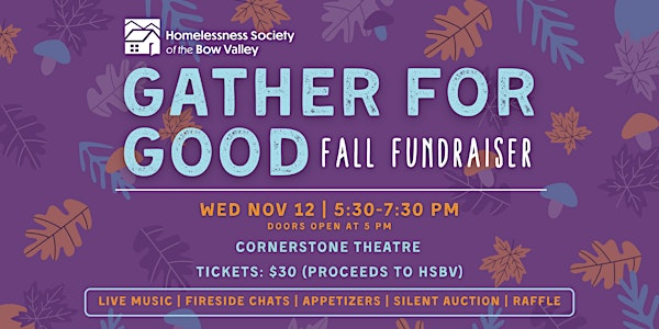 Gather for Good: Fall Fundraiser 2025 | Cornerstone Weddings