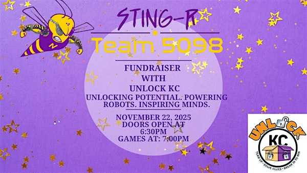 Team STING-R Game Night with UNLOCK KC | 6816 North Church Road, Pleasant Valley, MO, USA