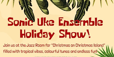 Tiny instruments. Big sound. Huge holiday fun | The Jazz Room