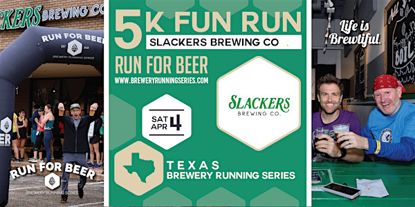 5k Beer Run x Slackers Brewing | '25-'26 Texas Brewery Running Series | Slackers Brewing Co.