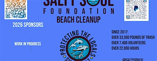 Dunedin Beach Cleanup with Salty Soul® | 61 Causeway Blvd, Dunedin, FL 34698, United States