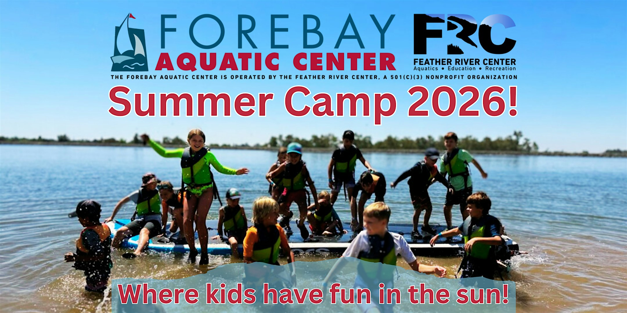 Forebay Aquatic Center Summer Camp 2026! Week Seven - July 27-31 | Forebay Aquatic Center