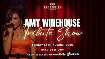 ✨ Amy Winehouse Tribute Show ✨ | The Bentley