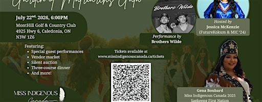 Garden of Matriarchs: Miss Indigenous Canada 2026 Gala | MontHill Golf & Country Club