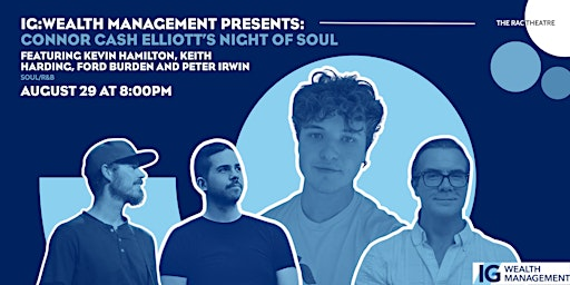 Connor Cash Elliott's Tribute to Soul | Rotary Arts Centre