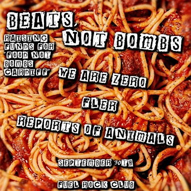 BEATS, NOT BOMBS | Fuel Rock Club
