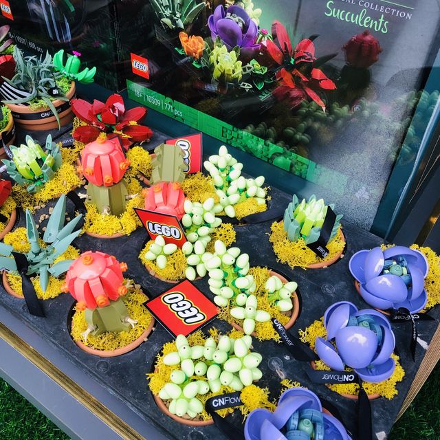 💐樂高植感溫室｜LEGO X CNFlower｜快閃活動，超逼真！大人小孩都會愛！😍