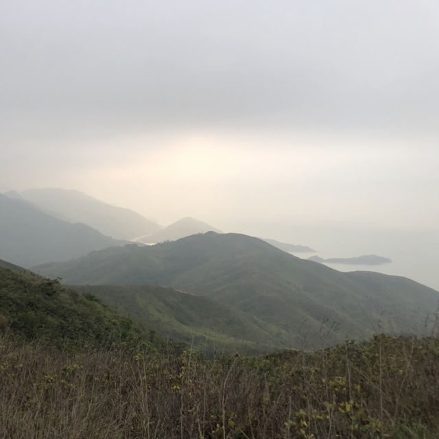 遠望青馬大橋嘅行山路線