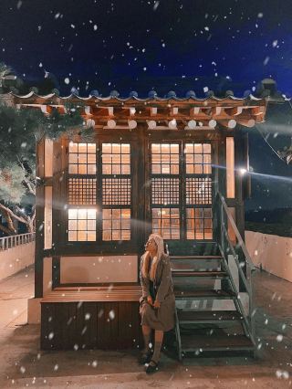 Кафе Ханок Инджу возле собора Гонгсери☕️